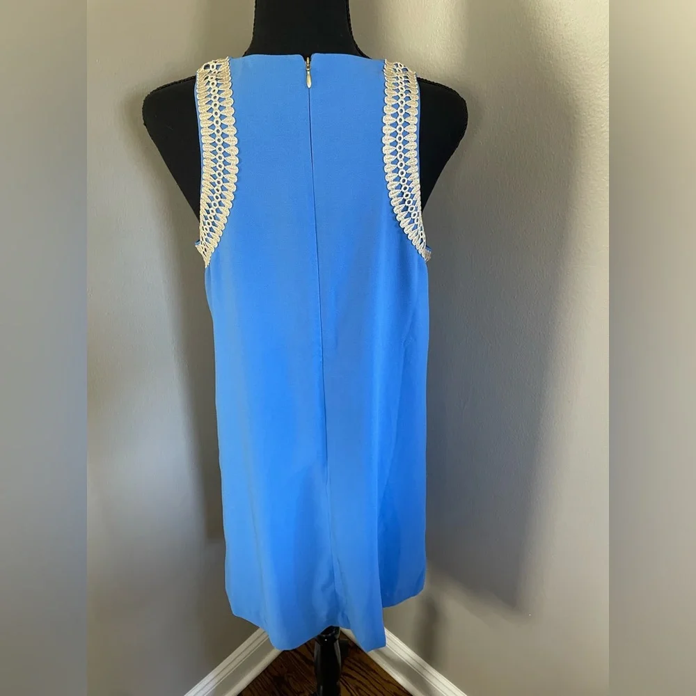 Lilly Pulitzer Amayah Blue Sleeveless Women's Swim Dress